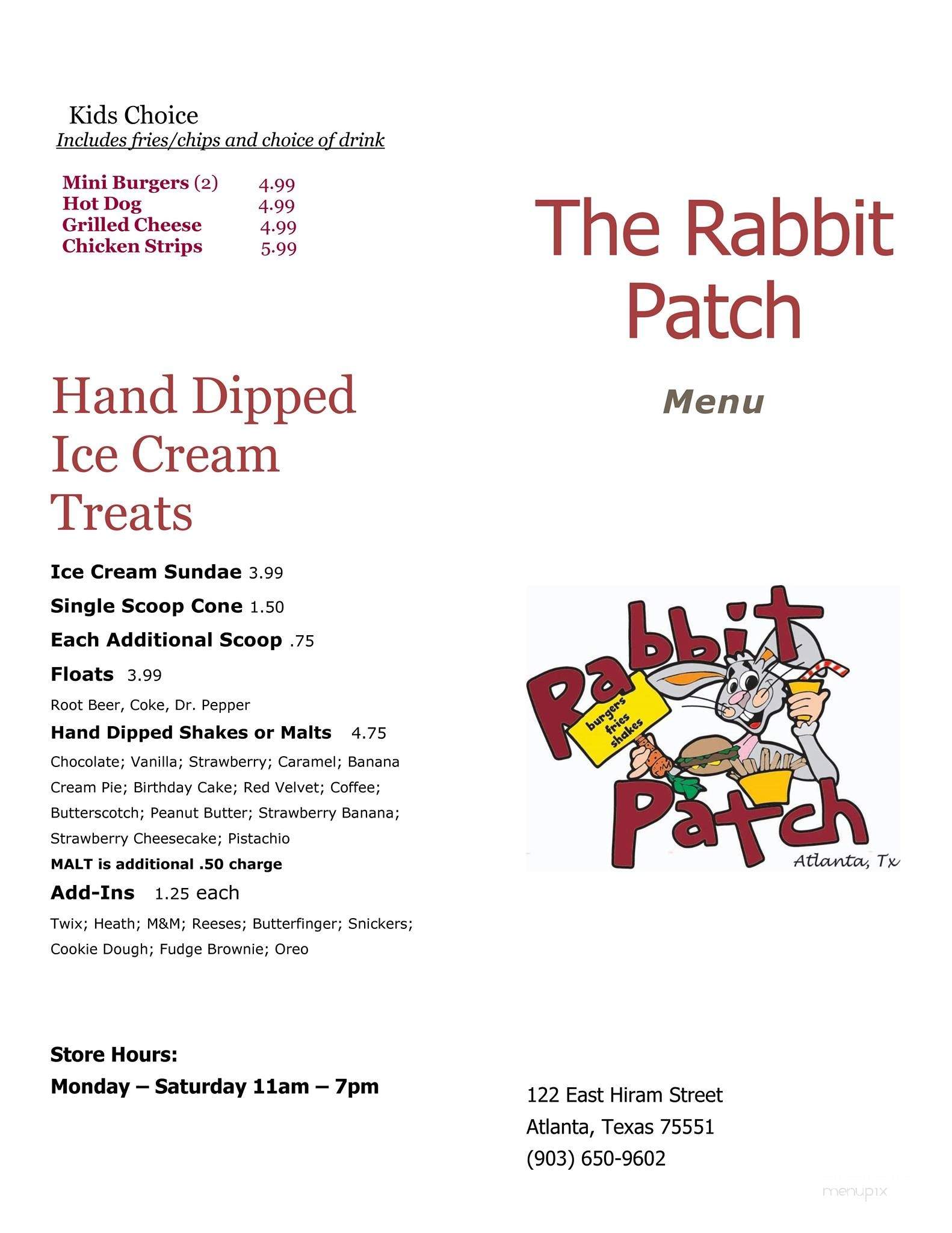 /28596424/The-Rabbit-Patch-Atlanta-TX - Atlanta, TX