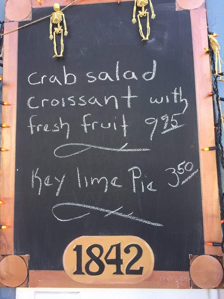 1842 Daily Grind - Cedar Key, FL menu_pic