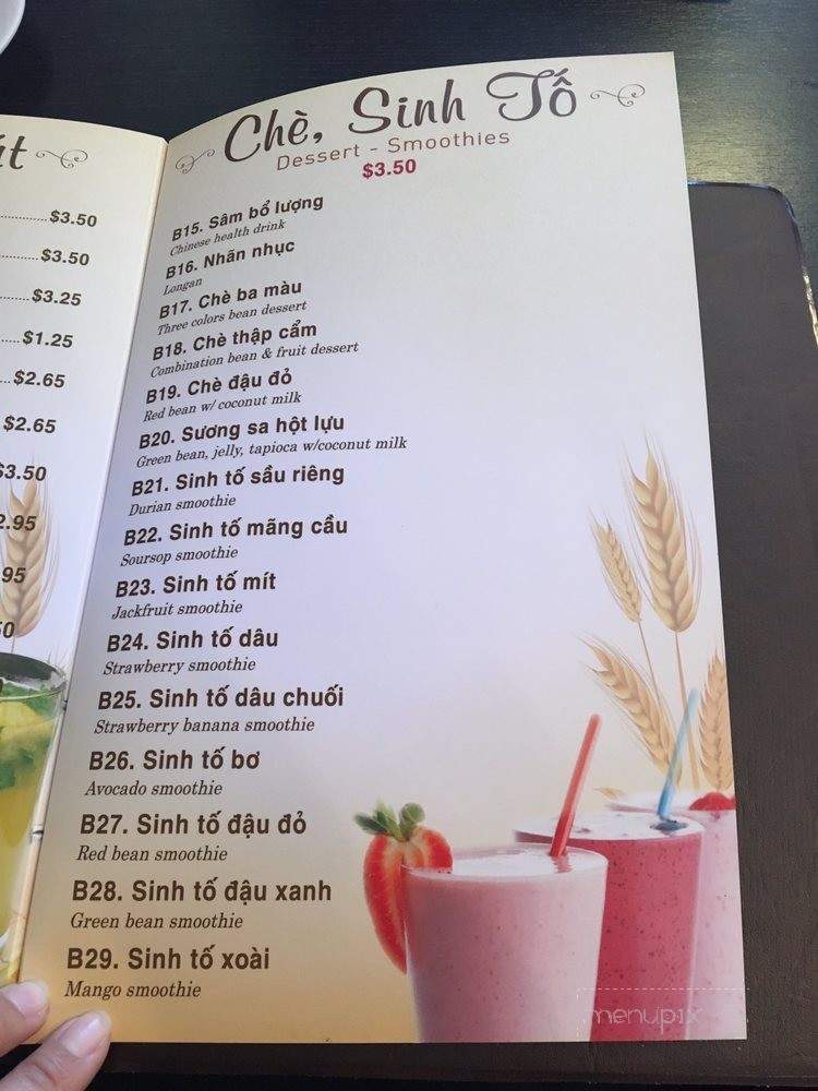 Pho VN Vietnamese Restaurant - Union City, CA menu_pic