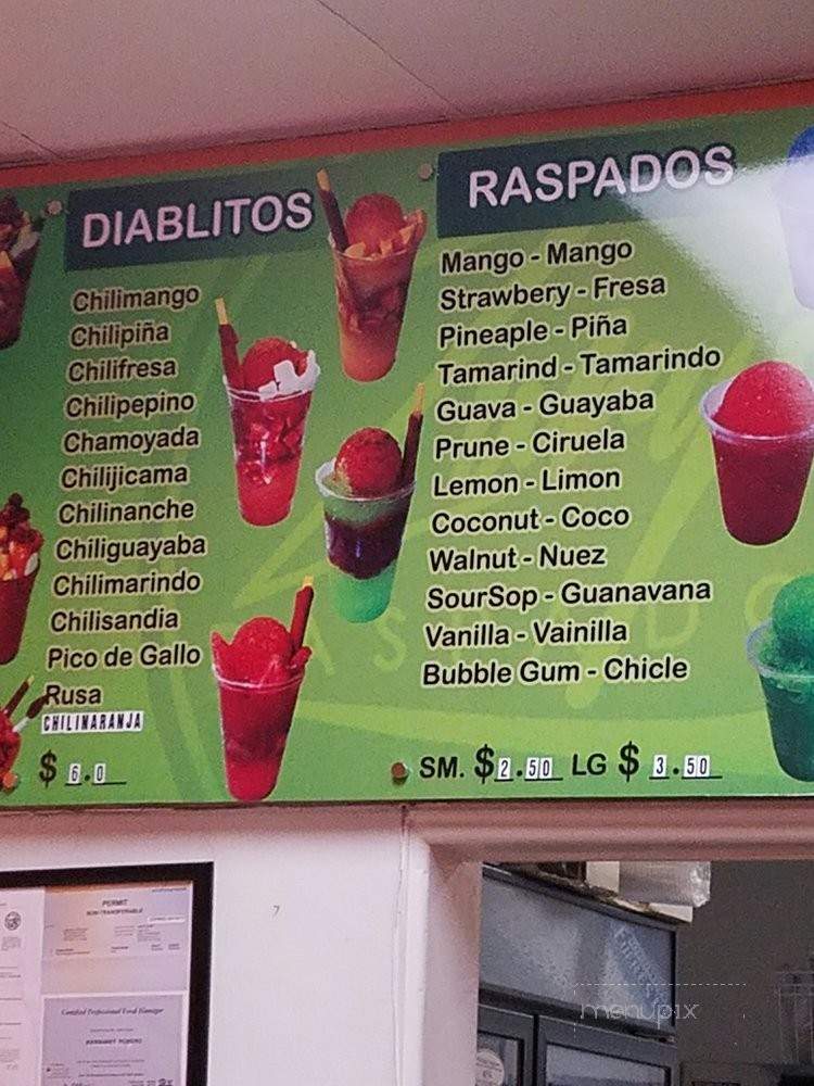 /28603159/Zurys-Raspados-Menu-Ontario-CA - Ontario, CA