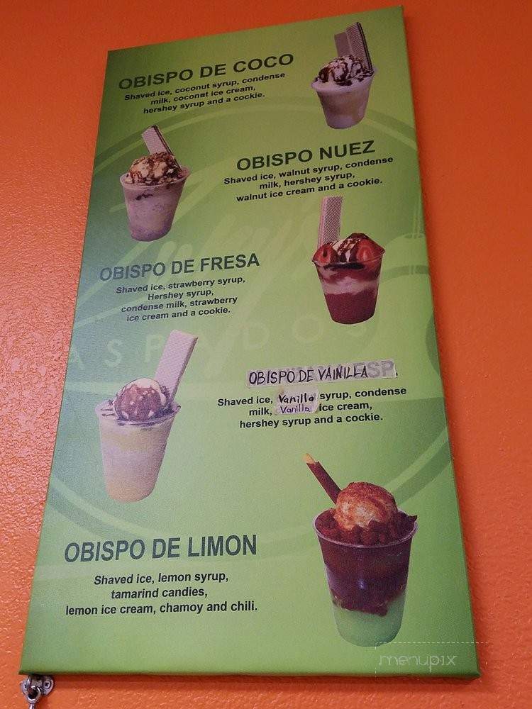 Zury's Raspados - Ontario, CA menu_pic
