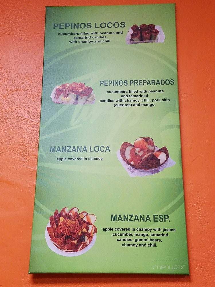 Zury's Raspados - Ontario, CA menu_pic