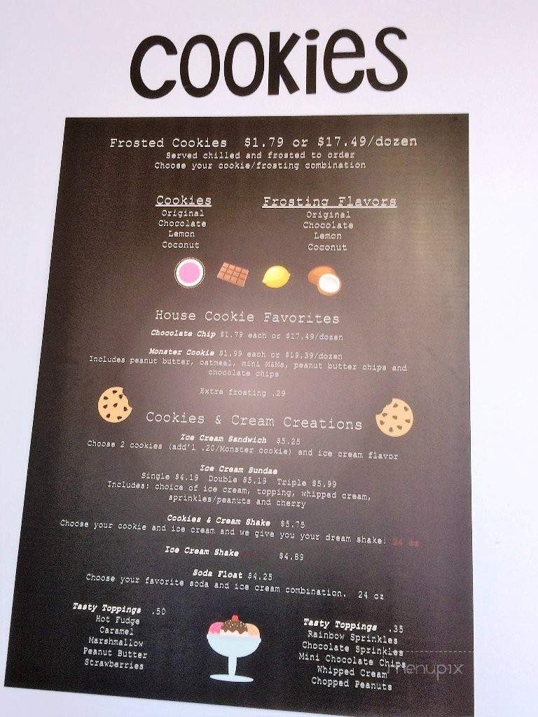 Cookies & Cream - Haymarket, VA menu_pic