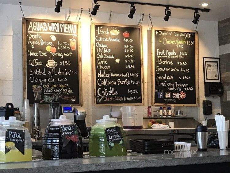 Aguas Way - Long Beach, CA menu_pic
