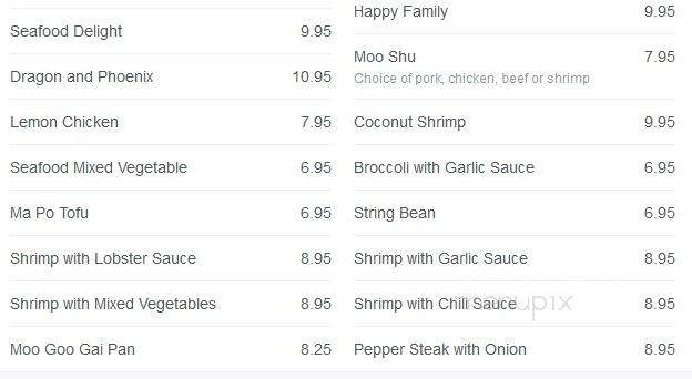 Hibachi Grill Buffet - Manchester, CT menu_pic