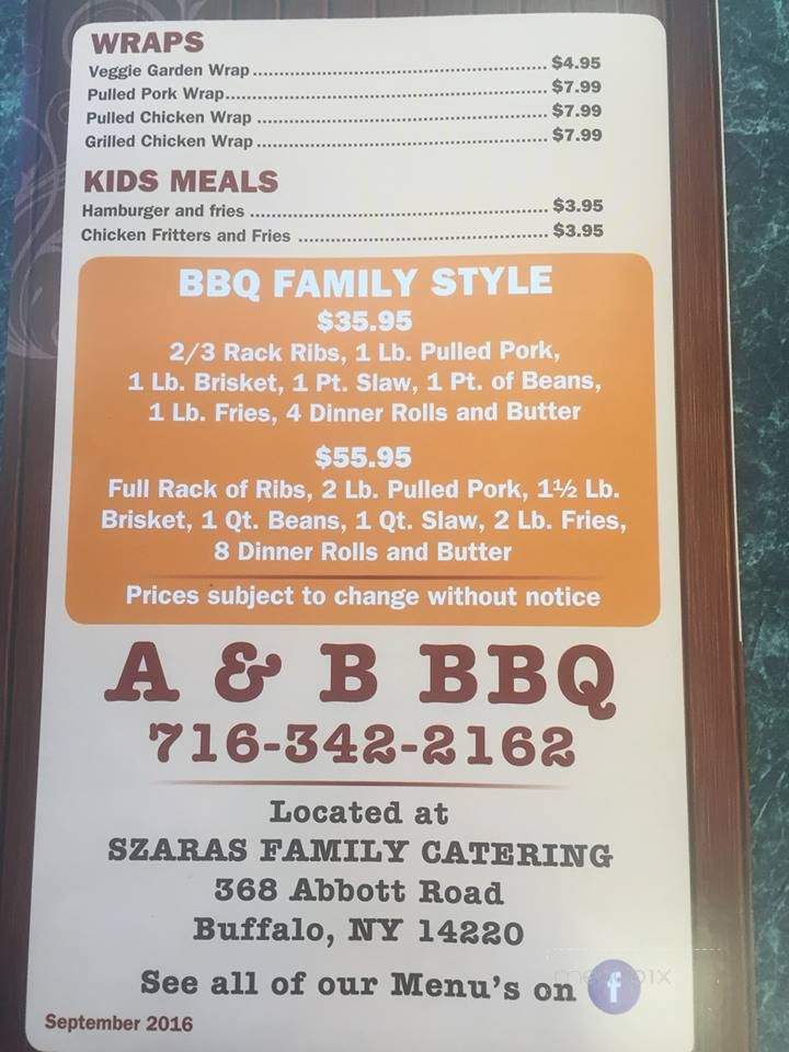 /28606817/A-and-B-BBQ-Buffalo-NY - Buffalo, NY