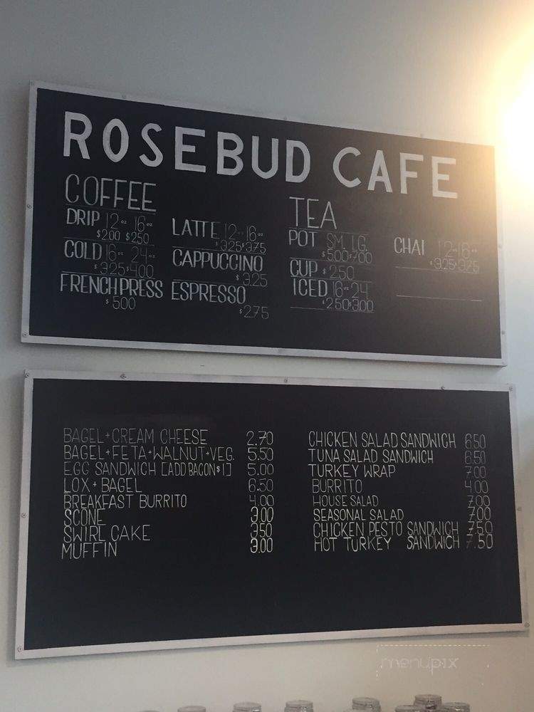 Rosebud Cafe - Denver, CO menu_pic