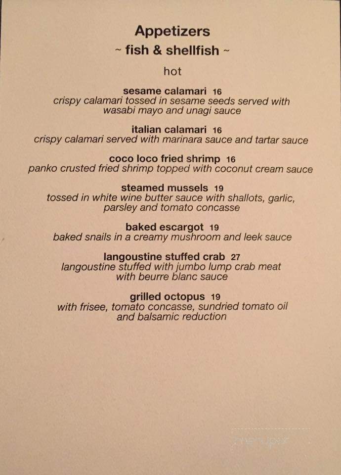 Fil's Seafood Grill - Brooklyn, NY menu_pic