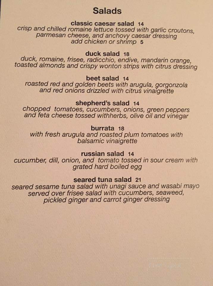 Fil's Seafood Grill - Brooklyn, NY menu_pic