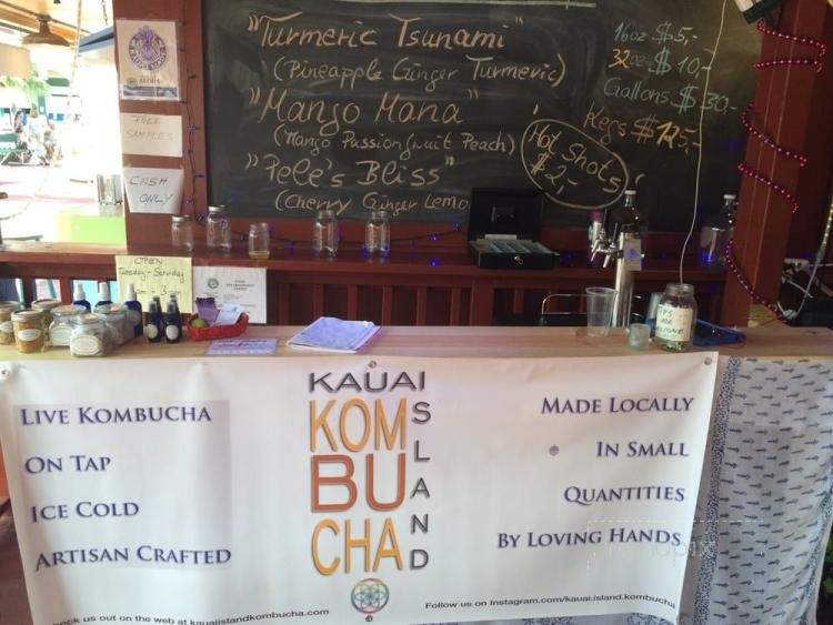 Kauai Island Kombucha - Hanalei, HI menu_pic