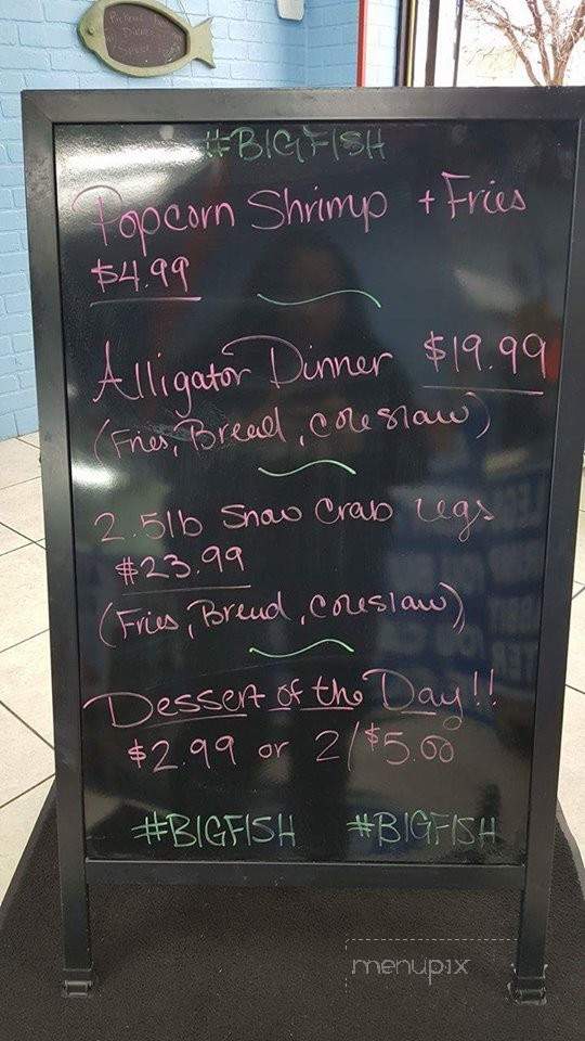 Big Fish - Taylor, MI menu_pic