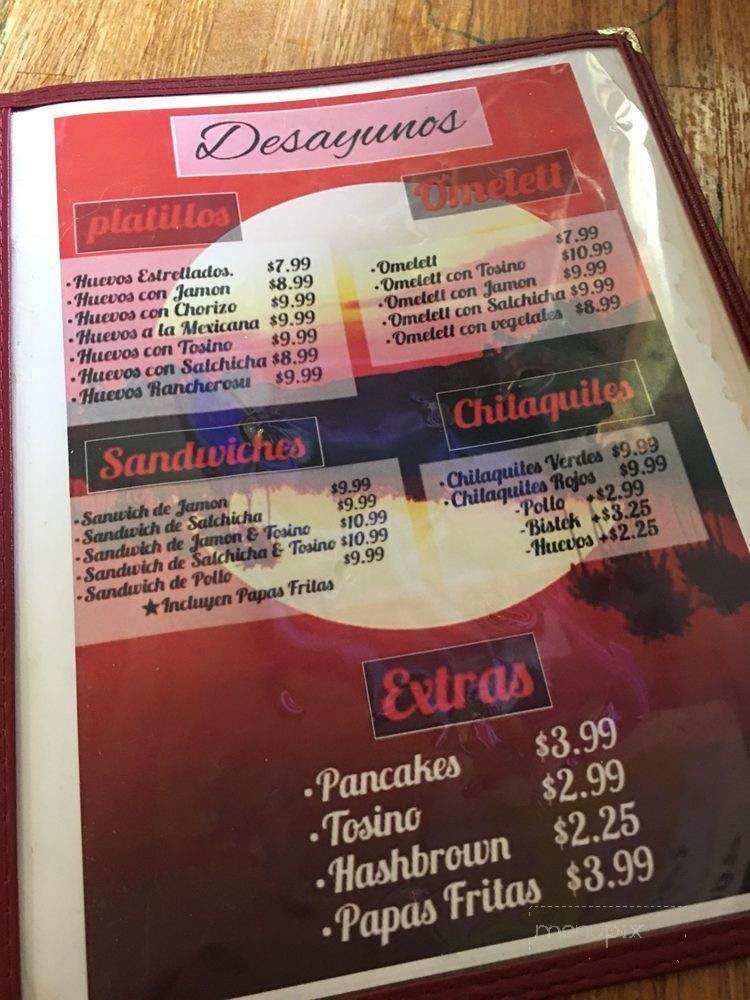 Puro Michoacan Restaurant - San Jose, CA menu_pic
