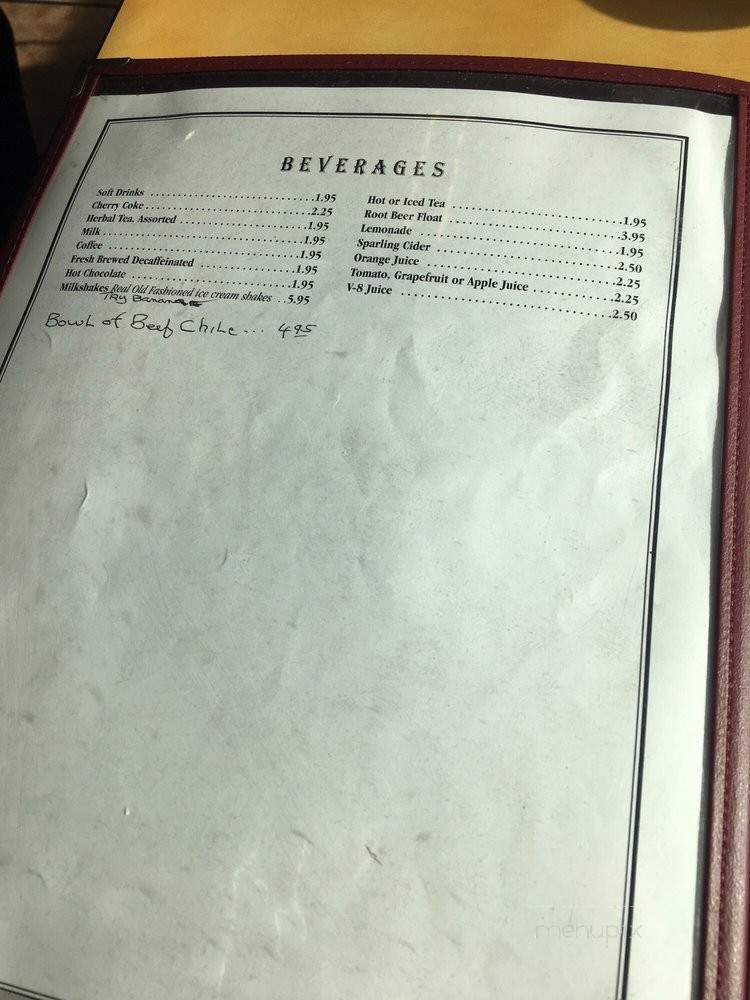 Stony Point Breakfast and Burgers - Santa Rosa, CA menu_pic