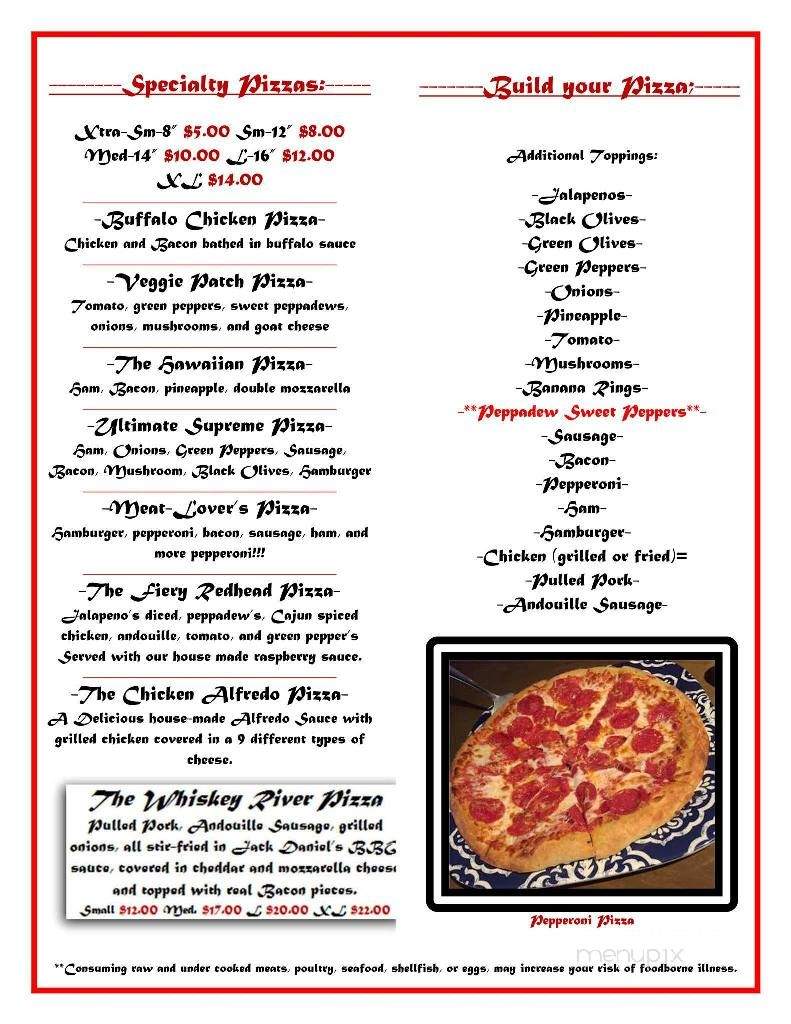 Hot Rod Cafe - Waynesboro, TN menu_pic
