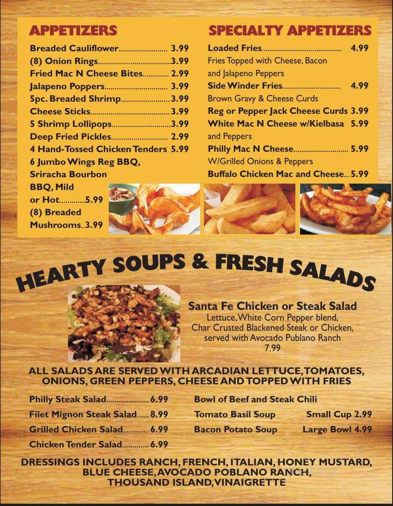 Cafe Diem - Rivesville, WV menu_pic