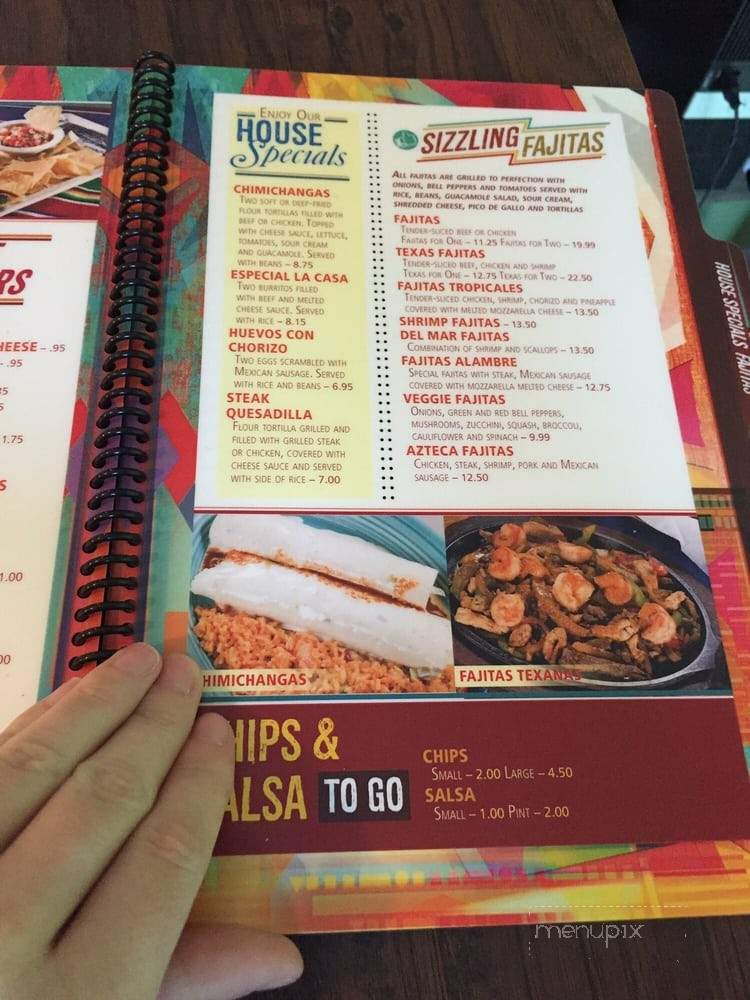Sol Azteca - Bridgeport, WV menu_pic