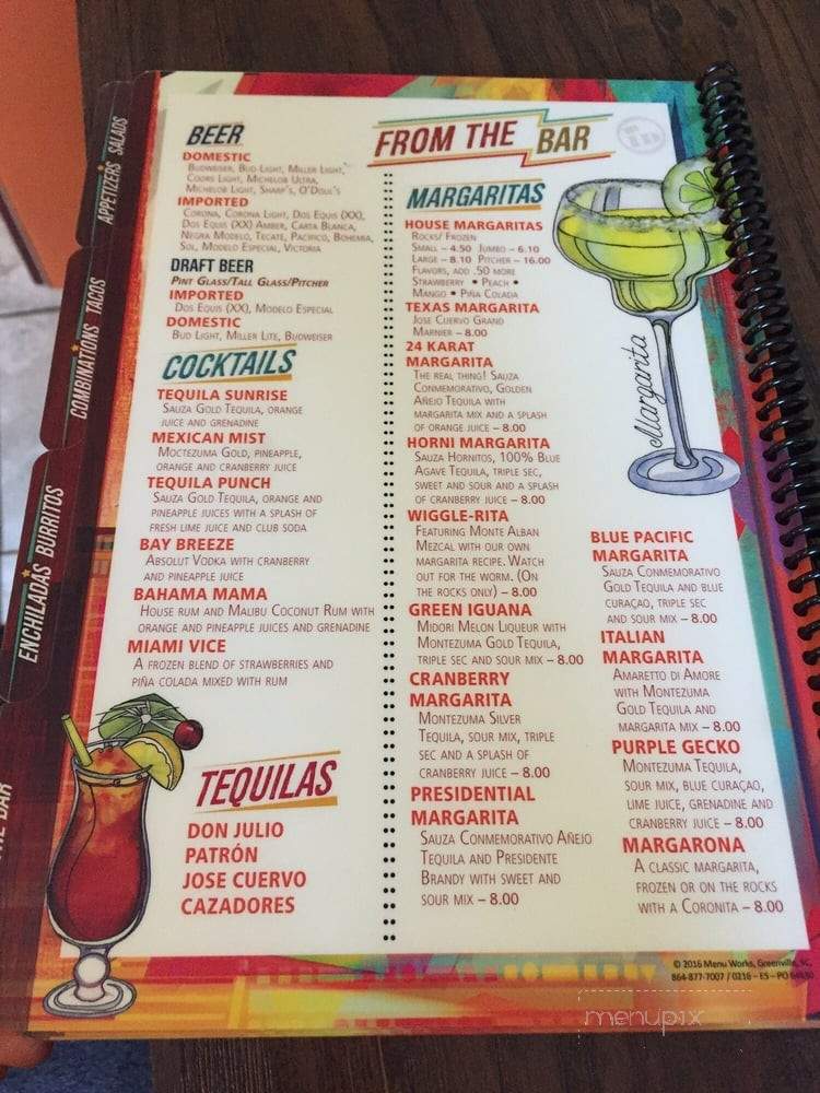 Sol Azteca - Bridgeport, WV menu_pic