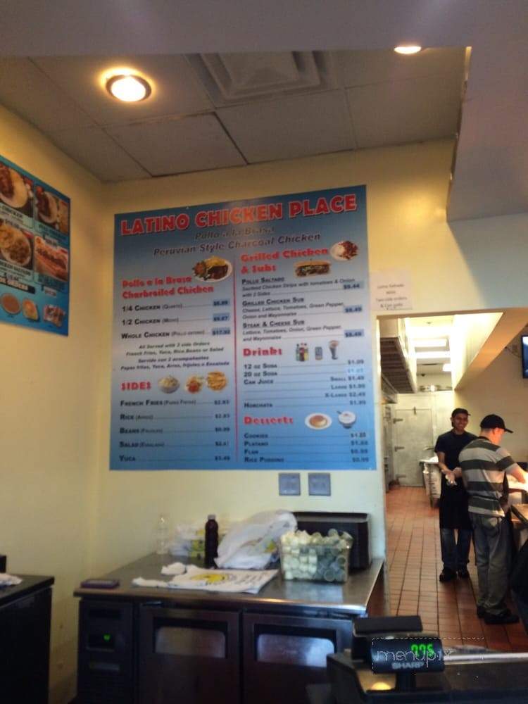 Latino Chicken Place - Falls Church, VA menu_pic