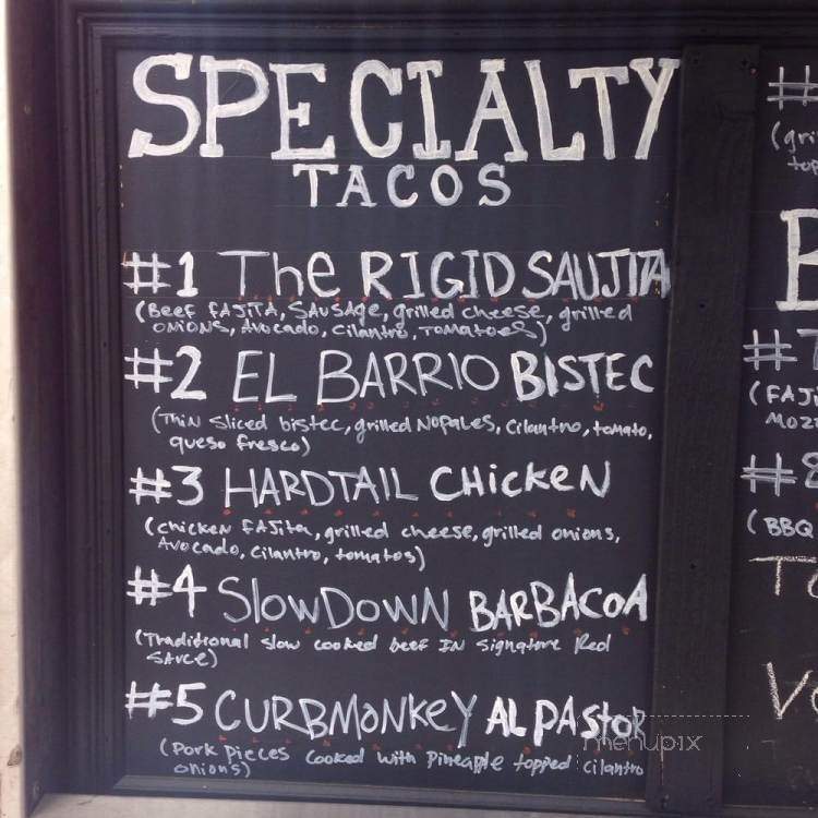 El Rojos - Houston, TX menu_pic