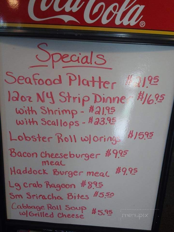 The Maine Slice - Island Falls, ME menu_pic