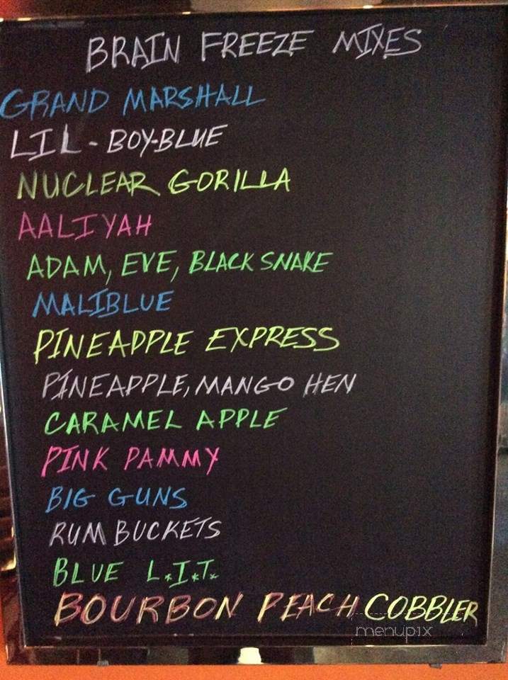 The FreezeBar - Jeffersonville, IN menu_pic