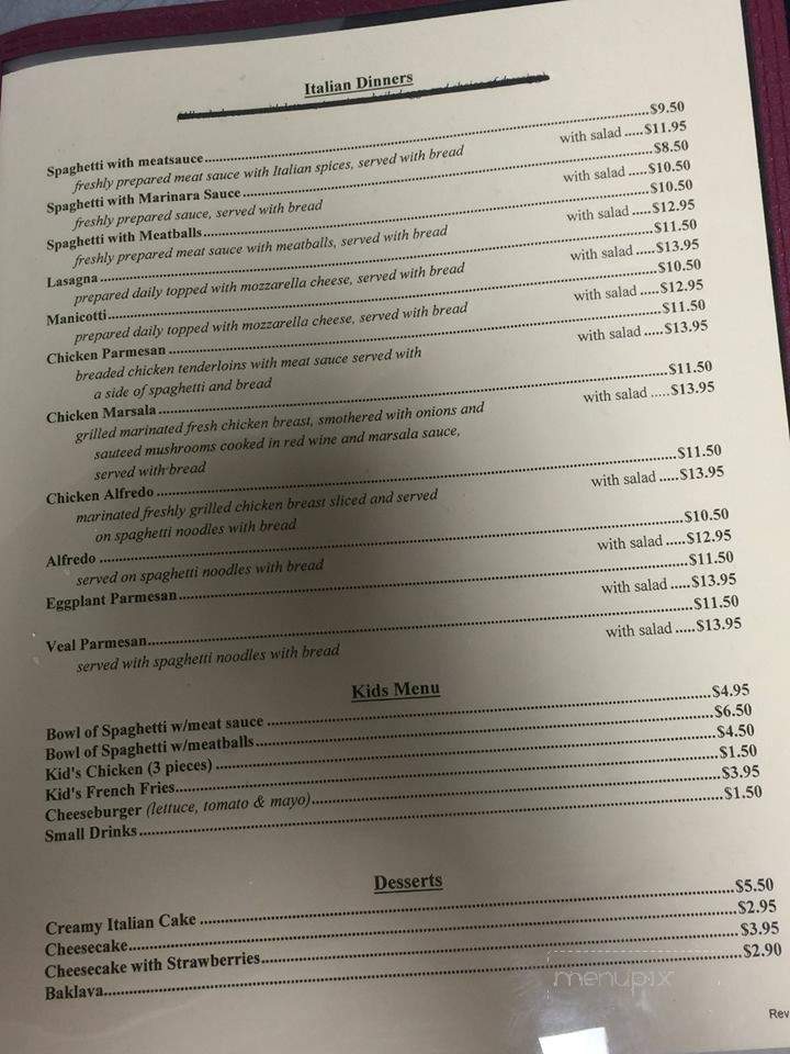 Taliano's - Seneca, SC menu_pic