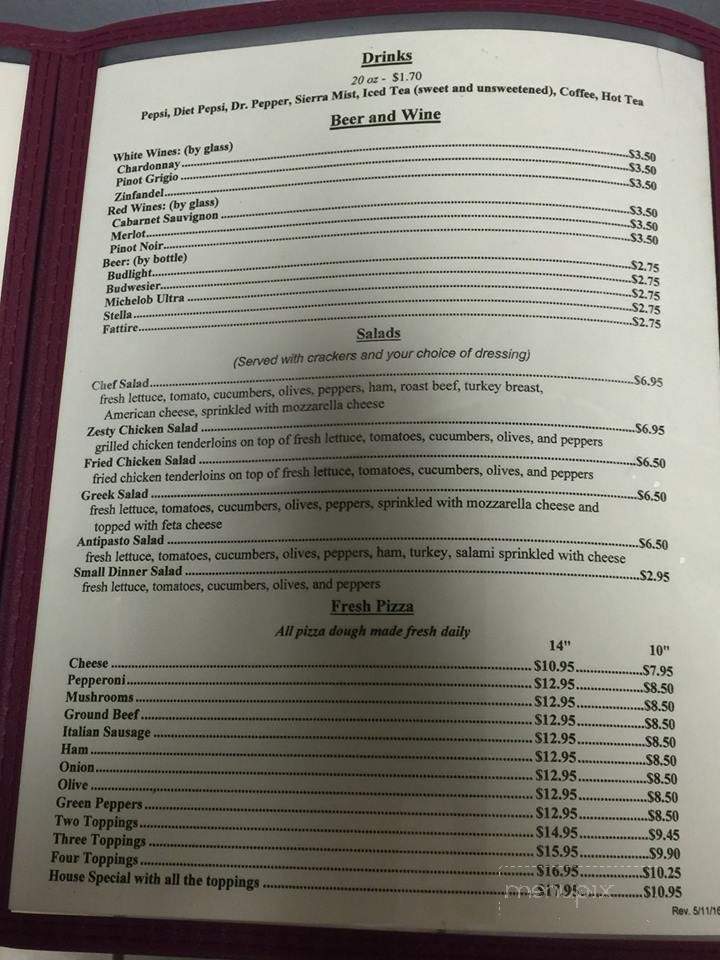 Taliano's - Seneca, SC menu_pic