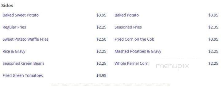 Brandon's On The Bend - Many, LA menu_pic