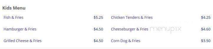 Brandon's On The Bend - Many, LA menu_pic