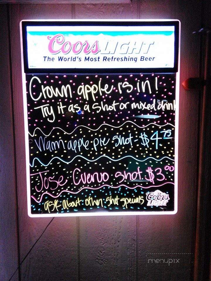 JohnnyKellyVille Beach Bar & Grill - Batesville, MS menu_pic