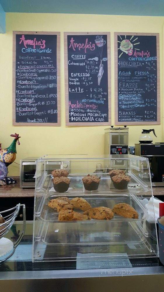 Amelia's Coffee + Grindz - Honolulu, HI menu_pic