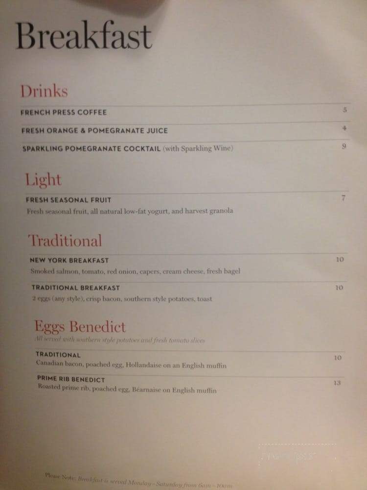 Le Grand Comptoir - Houston, TX menu_pic
