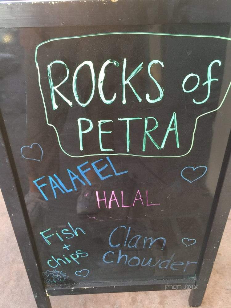 Rocks of Petra - Capitola, CA menu_pic