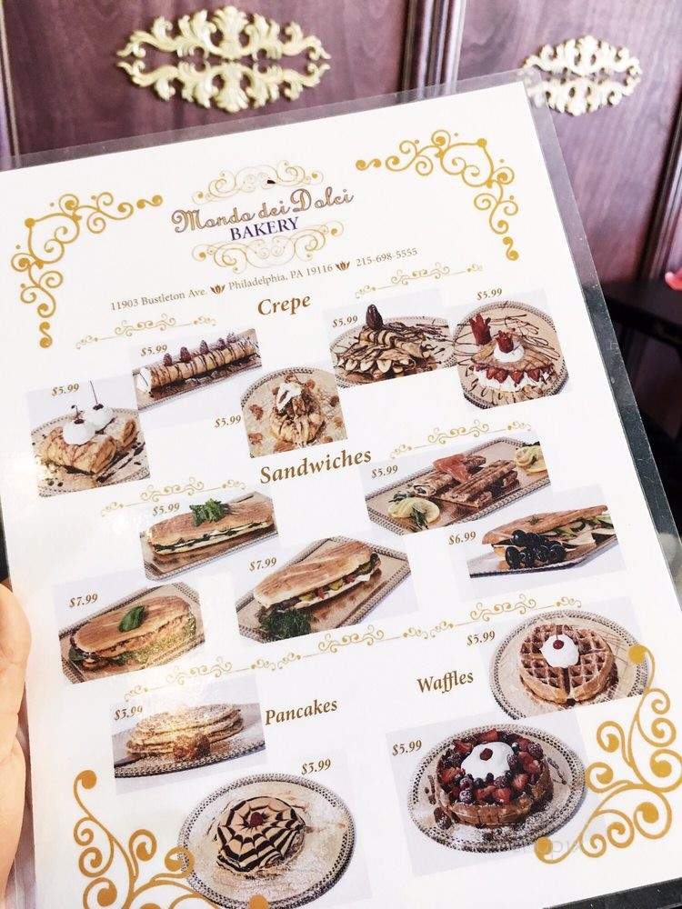 Mondo Dei Dolci - Philadelphia, PA menu_pic