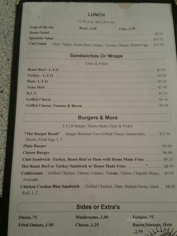 Cirelli's Jam 'n' Eggs - South Glens Falls, NY menu_pic