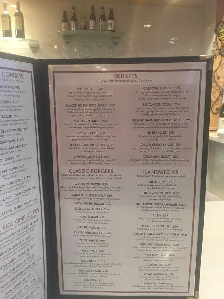 Skillets Diner - Rohnert Park, CA menu_pic