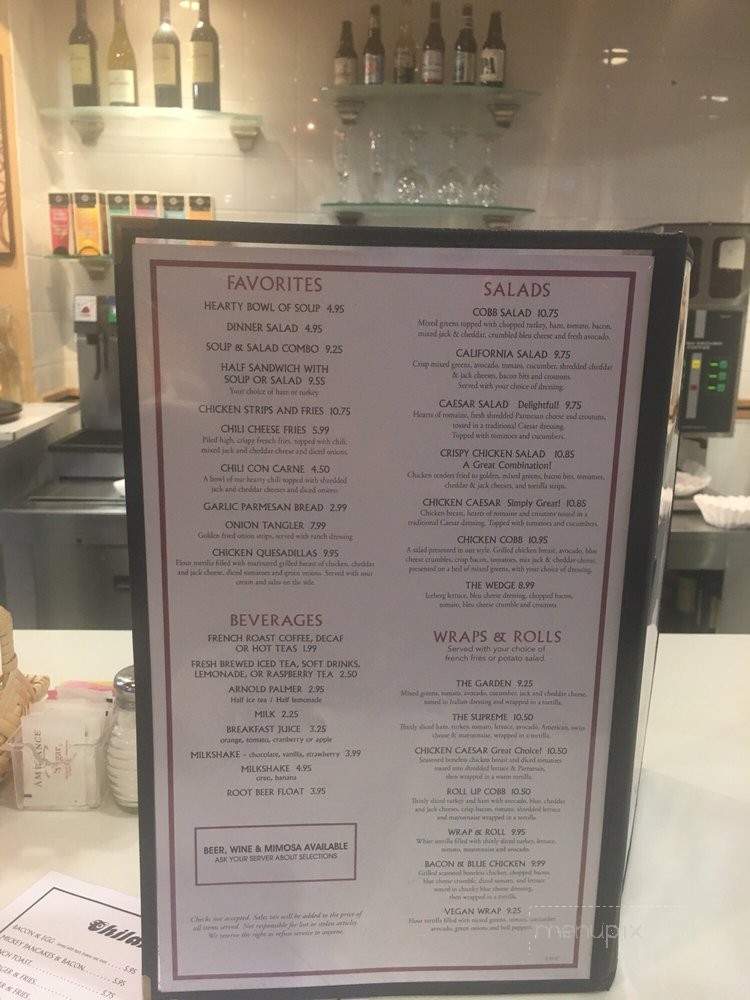 Skillets Diner - Rohnert Park, CA menu_pic