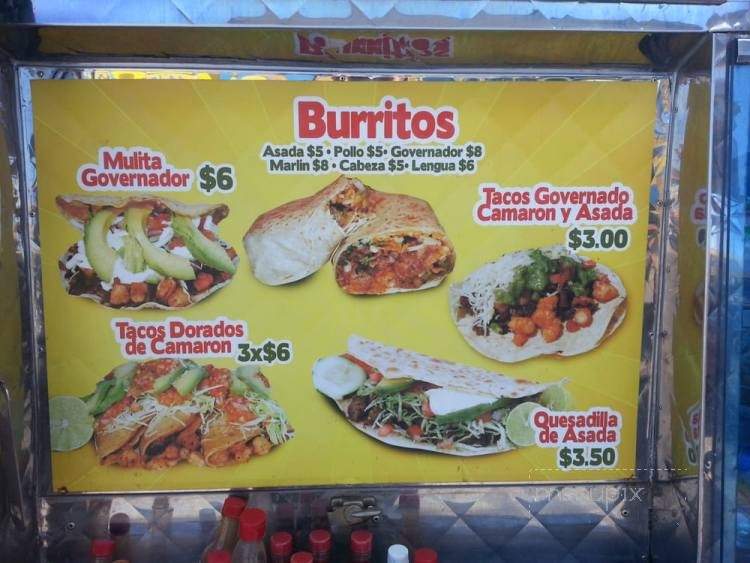 Mariscos Las Aguilas - Los Angeles, CA menu_pic