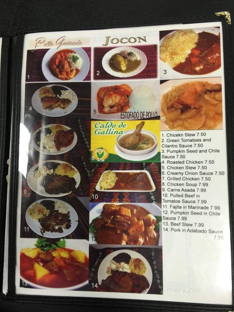Atitlan Guatemalan Food - Houston, TX menu_pic