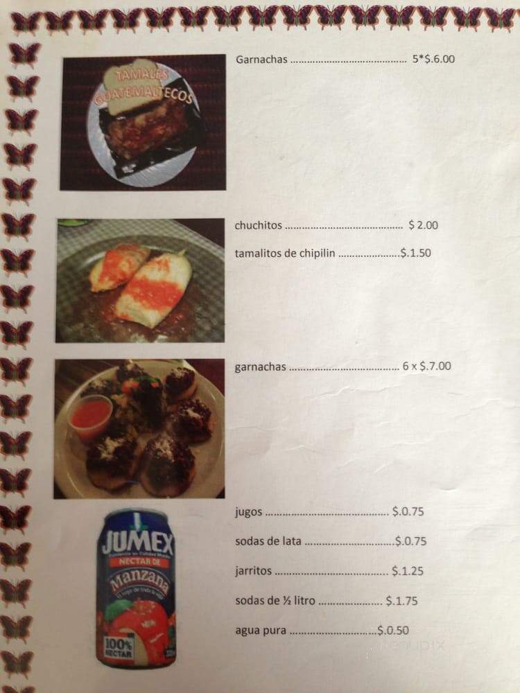 Atitlan Guatemalan Food - Houston, TX menu_pic