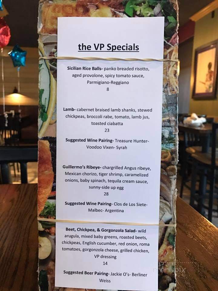 Village Pump - Canfield, OH menu_pic