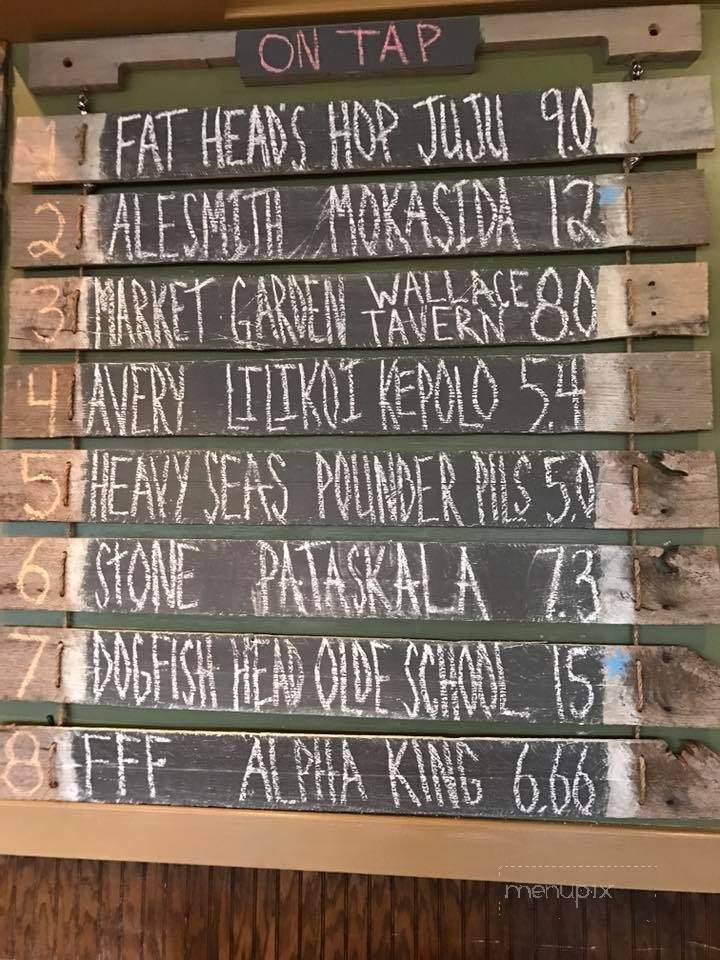 Village Pump - Canfield, OH menu_pic