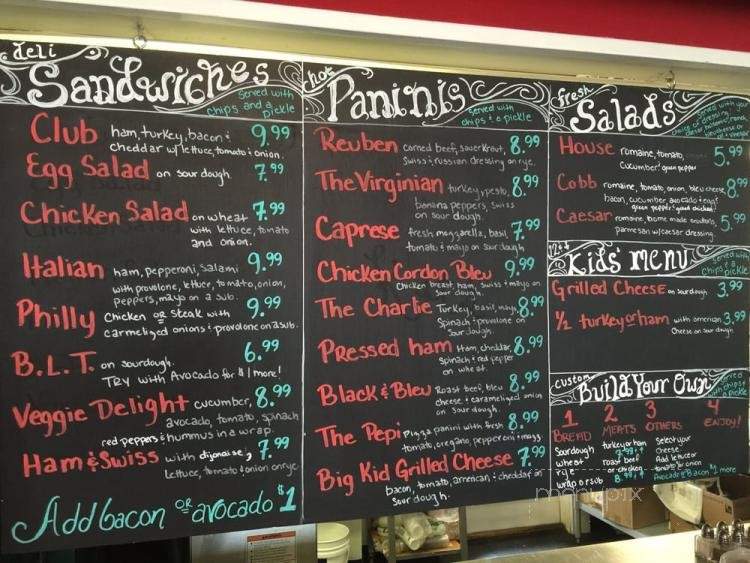 Kat's Deli - Hatteras, NC menu_pic