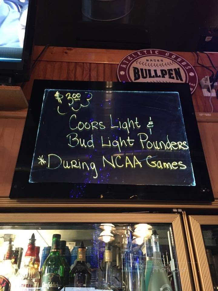 The Bullpen Sports Bar & Grill - Sedro-Woolley, WA menu_pic