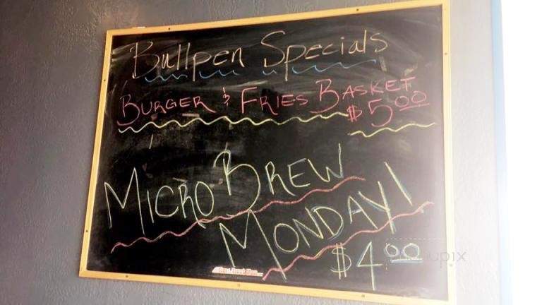 The Bullpen Sports Bar & Grill - Sedro-Woolley, WA menu_pic