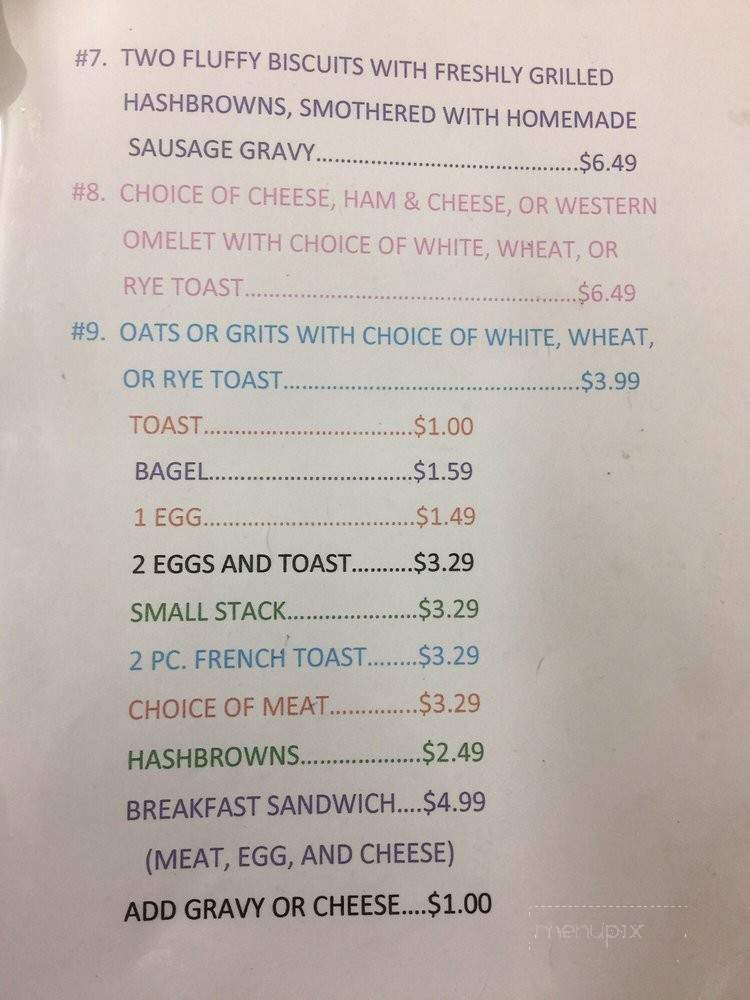 Ida's Lunchbox - Woodsfield, OH menu_pic