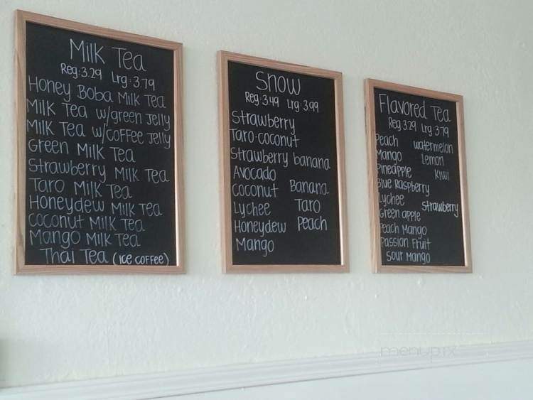 Tea Time Boba Cafe - Manteca, CA menu_pic