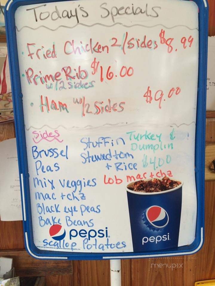 Home of Do Right Cooking - Bronson, FL menu_pic