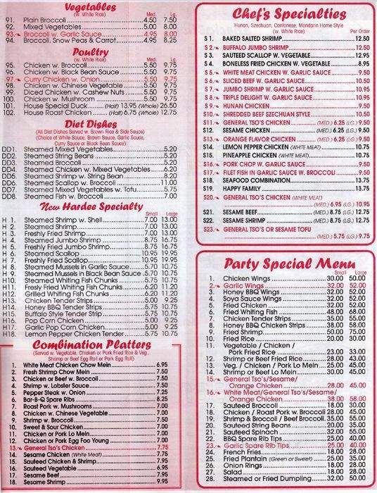 New Hardee - Brooklyn, NY menu_pic