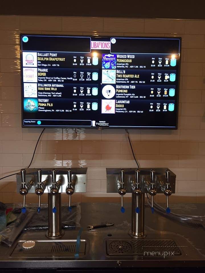 Libations - Sanford, NC menu_pic